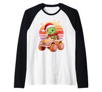 Noël Tortue De Mer Pain D’Épices Camion Tortues Manche Raglan