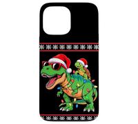 Noël Tortue de Mer T-Rex Dinosaure Tyrannosaure Rex Tortues Coque pour iPhone 13 Pro Max
