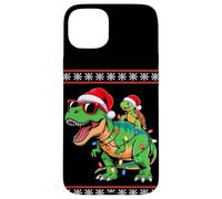 Noël Tortue de Mer T-Rex Dinosaure Tyrannosaure Rex Tortues Coque pour iPhone 15 Plus