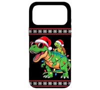 Noël Tortue de Mer T-Rex Dinosaure Tyrannosaure Rex Tortues Coque pour iPhone 17 Pro Max