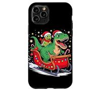 Noël Tortue De Mer Traîneau T-Rex Dinosaure Tortues Coque pour iPhone 11 Pro
