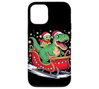 Noël Tortue De Mer Traîneau T-Rex Dinosaure Tortues Coque pour iPhone 12/12 Pro