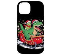 Noël Tortue De Mer Traîneau T-Rex Dinosaure Tortues Coque pour iPhone 14