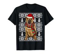 Noël Ugly Christmas Shar-Pei Chinois T-Shirt