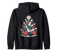 Noël : Un Arbre de Bowling Fait des grèves Sweat à Capuche