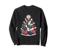 Noël : Un Arbre de Bowling Fait des grèves Sweatshirt