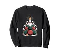 Noël : Un Arbre de Bowling Fait des grèves Sweatshirt