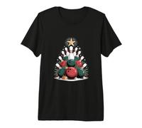 Noël : Un Arbre de Bowling Fait des grèves T-Shirt Haut de Gamme