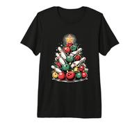 Noël : Un Arbre de Bowling Fait des grèves T-Shirt Haut de Gamme