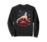 Noël Wonder Woman Saving The Holidays Sweatshirt