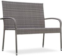 NOELA Banc de jardin PARIS PREMIUM, 114 cm