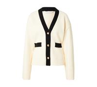 Noella Cardigan 'Lenyxette' noir / blanc cassé, Taille XXL