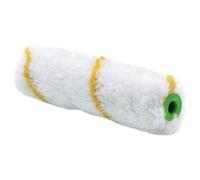 Nölle 10705075 Petit rouleau de surface avec fil, Blanc/jaune, 10 cm, Set de 2 Pièces
