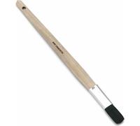 Nölle 596-20 Pinceau plat droit 20 mm en pure soie de Chine noire WB, naturel/noir