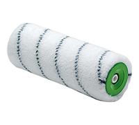 Nölle Profi Brush Rouleau à peinture 701601 Nylon 25 cm poils 13 mm Ø noyau 48 mm Vert/blanc