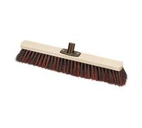 Nölle 235493 Power-Stick Balai en Arenga/Elaston, Beige/noir, 60 cm