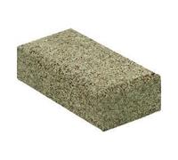 Nölle 10717201 Bloc de ponçage en liège, Gris, 125 x 60 x 35 mm