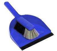 NÖLLE Pelle + Balayette Plastique, Balayette avec cheveux naturels, 35 x 22 cm