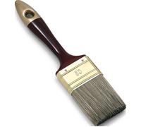 Nölle PROFI BRUSH Pinceau à laquer 4 po. 100 mm soie mixte foncée laiton Arti...