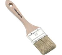 Nölle Profi Brush Pinceau à peinture 6ème épaisseur 4 "mélange de poils clairs / 4" = 100 mm / longueur des poils 55 mm / virole nickelée | 1 pièce