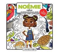 Noémie colorie Les animaux des Antilles-Guyane - Jade Amory - Caraibeditions - broché - Document jeunesse