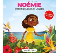 Noémie présente les fleurs des Antilles