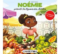 Noémie présente les légumes des Antilles