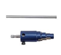 NOENNULL 1/2 3/4 1 Pouce Ensemble D'extracteur de Rupture de Tuyau cassé PVC PEX CPVC Perceuse électrique clé de Tuyau Interne Tige Hexagonale en Acier pour Perceuses à Main Perceuses