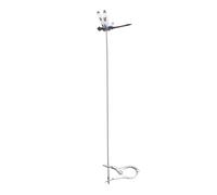 NOENNULL 10 Pcs Libellule Jardin Pieux, Clips de Colibri, Extérieur Animal Mouche Dissuadant pour Cerf, Cheval, Oiseau, Dispositifs de Frayeur, Décor Intérieur Extérieur pour Cour, (Noir)