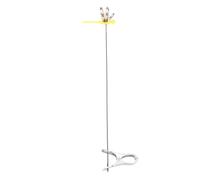 NOENNULL 10 Pcs Libellule Jardin Pieux, Clips de Colibri, Extérieur Animal Mouche Dissuadant pour Cerf, Cheval, Oiseau, Dispositifs de Frayeur, Décor Intérieur Extérieur pour Cour, (Jaune)