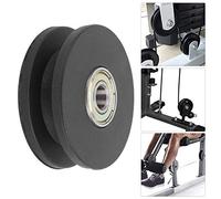 NOENNULL 10 Pièces 50mm Poulie Universelle en Nylon Roulement de Roue Poulie Résistant à l'usure Câble Machines Pièces D'équipement de Fitness Porte de Garage équipement de Fitness