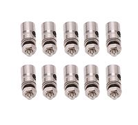 NOENNULL 10 Pièces Bouchon de Liaison en Acier Inoxydable 2.1mm Liaison de d'avion RC Bouchon de Réglage Rapide en Métal pour Modèle d'avion RC Pièces de Bricolage