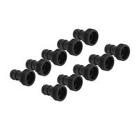 NOENNULL 10pcs Connecteur de Robinet G3/4 Filetage Mâle 25mm Connecteur Rapide Mamelon Tuyau Connecteur Rapide Plastique