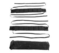 NOENNULL 2 Paquets de Toit de Toit Universel, Protecteur de Porte-Toit Souple Antidérapant avec Sangles Réglables pour Kayak, Planche de Surf, canoë sur SUV, Berline, Véhicules à 4