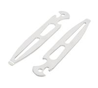 NOENNULL 2 Pièces Plaque de Remplissage de Pont Bouton Clavier Patio Outil clé en Acier Inoxydable Réservoir d'eau de Gaz clé de Remplissage de Pont Outil Bouteille Ouvre-Bouteille pour Bateau Marin