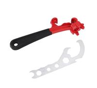 NOENNULL 3 en 1 Tambour Bung clé Seau Couvercle Ouvre Outil Multi Fonctionnelle Peinture Ouvre-boîte Outil avec Poignée Antidérapante pour les Tambours en Acier Tambours en Plastique