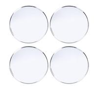 NOENNULL 4 Pièces Enjoliveurs de Roue de Voiture, Diamètre Extérieur 68 Mm/2,68", Diamètre Intérieur 62 Mm/2,44", Enjoliveurs de Jante de Véhicule ABS pour Voiture, SUV, Berline, Camion, ABS,