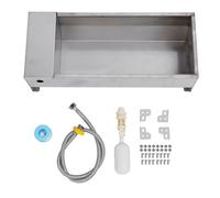 NOENNULL Abreuvoir automatique pour bétail - En acier inoxydable - Avec valve à boule flottante réglable - Grande capacité - Pour chevaux, bovins, animaux de ferme