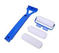 NOENNULL Applicateur de Lotion pour le Dos à Long Manche, Rouleau de Lotion pour le Dos pour Femmes, Outil Applicateur de pour le, Longue Portée, Poignée Antidérapante (Bleue)