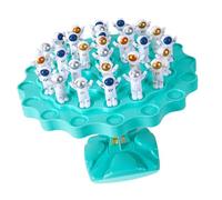 NOENNULL Balance Tree Math Game for Kids, Comptant Les Jouets avec 30 Cartes, Le Jouet d'apprentissage éducatif STEM pour Les Enfants de 3 4 5 6 7, Puzzle Préscolaire Interactif pour Le (Bleu)