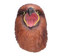 NOENNULL Bald Eagle Hand Puppet - Puppet d'aigle Réaliste avec Bouche Mobile, Marionnette D'oiseau Interactive pour Les Enfants et Les Adultes - Idéal pour L'éducation, la Narration, Les