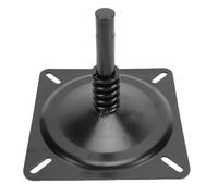 NOENNULL Base de Siège Mont Zinc plaqué en Acier Monté épais du Bateau de Bascule Piédestal Pièce à Bascule Assiette de Base de Siège pour Siège pour Piédestal Marin 3/4 Pouces