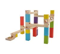 NOENNULL Blocs de Construction en Bois Jouets Marbre Course Construction Apprentissage Tige Jouets éducatifs Interactif Marbre Labyrinthe Jeu Building Blocks Toys