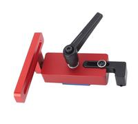 NOENNULL Butée de Voie à Onglet de Type 45, Butée de Voie à Onglet en Aluminium avec Poignée Rotative à 90 °, Limiteur de en T Précis pour Outils de Travail du Bois