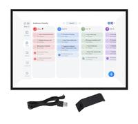NOENNULL Calendrier Numérique Intelligent, Planificateur Familial à écran Tactile HD de 10,1 Pouces, Calendrier Numérique et Tableau des Tâches, Affichage Interactif à écran Tactile