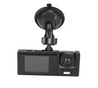 NOENNULL Caméra de Tableau de Bord Vidéo HD à Trois Objectifs pour Voiture, avec Nocturne, Capteur G, économie d'urgence pour Une Conduite Sûre