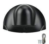 NOENNULL Capteur de Mouvement Micro-Ondes Filaire Universel 24,125 GHz pour Porte Automatique, Capteur de Porte Automatique 12-24 V, Noir, de Mouvement pour à Ouverture