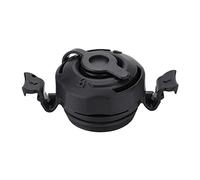 NOENNULL Capuchon de Valve D'air Noir, Bouchon Gonflable, Valve D'air 3 en 1, Matelas Pneumatique Gonflable à Capuchon de Verrouillage sécurisé