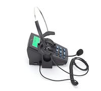 NOENNULL Casque Téléphonique Filaire avec Son de Haute qualité et Microphone Omnidirectionnel pour Usage Bureau/Maison, Structure Durable - pour Les Travailleurs des Centres D'appels, Matériau ABS