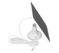 NOENNULL Chargeur de Panneau Solaire 10 W, Chargeur Solaire Portable étanche IP65 Efficace pour Caméra de Projecteur Annulaire pour Caméra Ring Stick Up (CSP4W-DC-W)